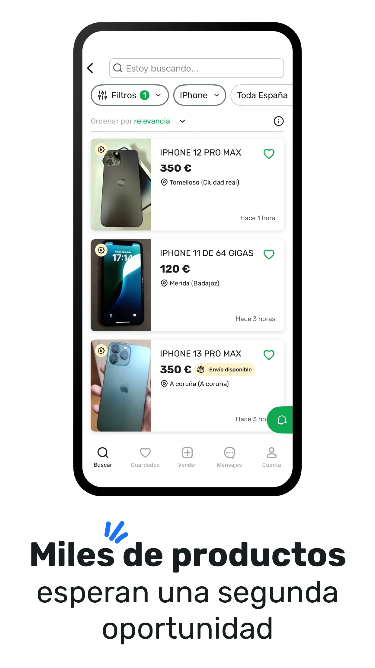 Milanuncios: Segunda mano screenshot